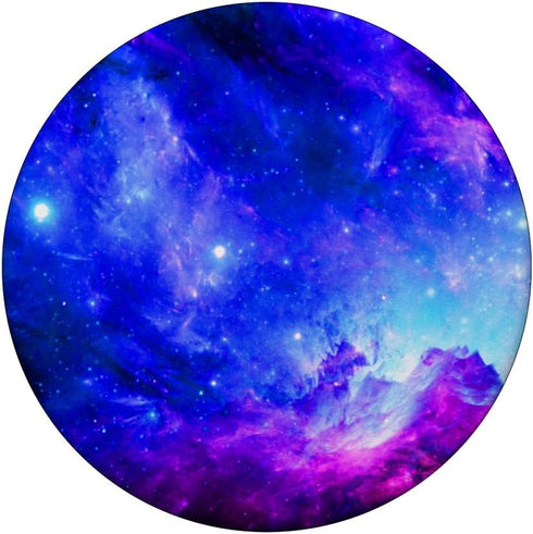 Galaxy Nebula Space Universe Stars Cosmos Purple Blue PopSockets Standard PopGrip