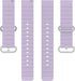 Bands Compatible with OnePlus Watch/OnePlus Watch 2 46mm Smartwatch Adjustable Soft Silicone Wrist Strap Striped Compatible with OnePlus Watch 2 (Purple)