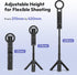 ULANZI JJ03 17/16/15/Android, 360 Magnetic Phone Tripod, Portable Selfie Stick Tripod for Magsafe with Remote, Mini