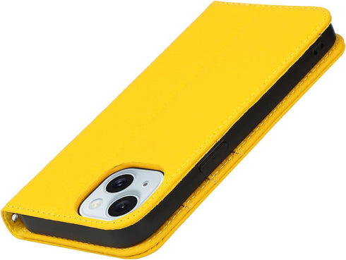 iCoverCase 15 6.1 Inch Compatible with iPhone Wallet Case with Credit Card Holder and Wrist Strap, RFID Blocking