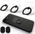 Transparent Phone Ring Holder Grip - 360 Degree Free Rotation, Clear Cell Phone Finger Ring Kick-Stand for iPhone and