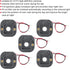 Zyyini 5pcs 3MP Lens Mount Aperture, IR-Cut- Filter Switcher IR Lens Mount CCTV Filter for Camera