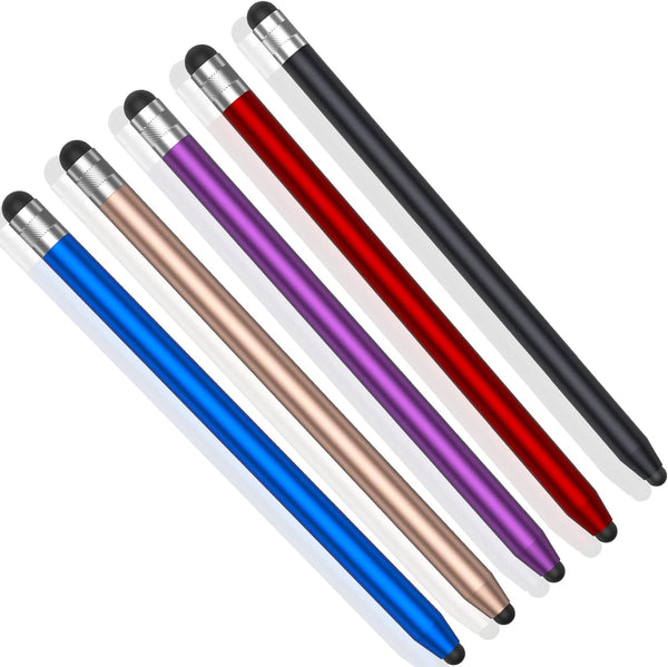 Stylus Pens for Touch Screens (5 Pcs), Precision & Sensitivity Capacitive Stylus for iPad, iPhone, Samsung Galaxy,