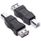 Herfair Printer to USB Adapter USB Type B Male to USB-A Female Converter