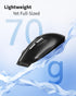 Uciefy Z07 (2.4G+BT5.1) Bluetooth Wireless Mouse, Dual Mode Bluetooth Mouse, USB C Rechargeable Mouse with Charging