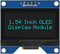Coliao 1.54 Inch OLED Module 12864 128x64 SSD1309 Driver IIC I2C Serial Interface