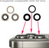 3pcs/Set Rear Camera Lens Replacement for iPhone 15 Pro Max with Pre-Installed Adhesive, Repair Tool Kit & Anti-Lens