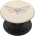 PopSockets PopGrip: Swappable Grip for Phones & Tablets, Brood X Cicada 2021 Simple Minimal Cicada Illustration