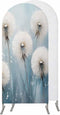 Jnbasdffb Spring Floral Wedding Arch Cover, Stretchy Spandex Arch Backdrop Stand Covers 7.2