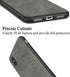 SALAWAT Slim Shock Proof Phone Case for iPhone Xs, Lightweight Premium PU Leather TPU Bumper Protection (Gray)