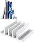 Vaydeer 3-Slot Vertical Laptop Stand - Premium ABS Plastics, 5 in 1 Adjustable Desk Organizer for MacBook/Chromebook