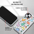 MOSNOVO iPhone 15 Case - Clear TPU Bumper, Shockproof, 6.6 ft Drop Impact, Anti Peel Off, Cute Dinosaur Design, 6.1"