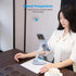 YXLILI Adjustable Foldable Phone Stand, 360° Rotating Cell Phone Holder for Desk, Compatible with iPhone 14/13/12/11