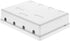 Networx Keystone Jack Surface Mount Boxes, 4 Port, White