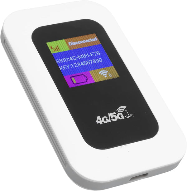 Tomantery Portable 4G 5G WiFi Mobile Hotspot, Pocket Device with 2100 Mah Battery