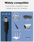 DC 12V 1A Power Supply 12W AC Adapter, 100-240V AC to DC 12 Volt 1 Amp Transformer with 10 Tips for LED Lights
