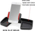 Camoo for Jeep Renegade Phone & GPS Holder, 360 Degree Rotation, Fits 2015-2025 Models