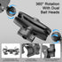 Double Clamp Camera Mount, Universal Bracket for Golf Carts, Umbrella, Strollers, Photo Studio