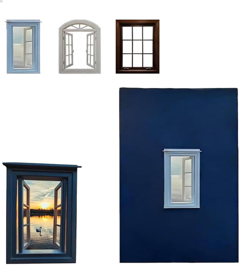 BPiYHUM Creative Window Props, Foldable Portable Creative Window Frame Photography Props, Reusable Viewfinder