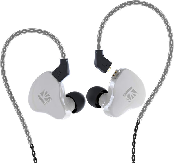 YINYOO KBEAR KS1 In Ear Monitor Bass Earbuds Wired, Clear Sound Stereo Headphones, High Resolution Noise Canceling