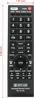 Replacement Remote Control for Toshiba LCD LED HDTV 3D 4K UHD Smart TVs CT-90325 CT-90326 CT-90329 CT-8037 CT-90302