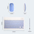 Bluetooth Keyboard and Mouse Combo for iPad, Rechargeable Wireless Keyboard & Mouse with 7-Color Backlit