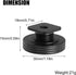 1/4" Female Thread to Hot Shoe Adapter, LUORNG 2PCS Hot Shoe Mount Adapter with 1/4 to 1/4 inch Male Screw
