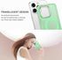 BENTOBEN iPhone 15 Pro Max Case, Slim Shockproof Green Magnetic Cover, Translucent Matte, Compatible with MagSafe 6.7"