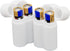 Slimline AAA Battery Case, Soft Durable Material - Pack of 2 (Holds 2 Batteries)