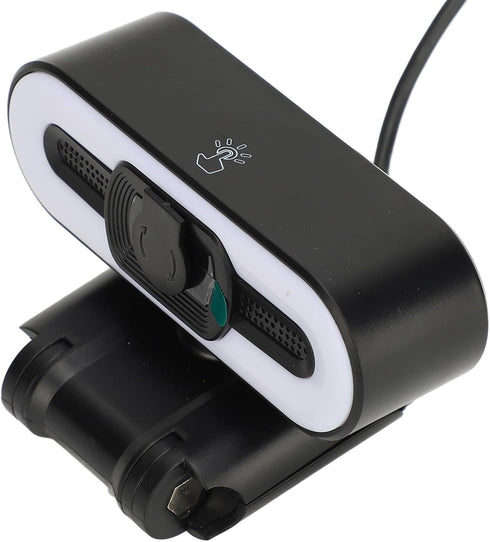 GOWENIC 4K 3840x2140 2.0 Webcam, USB PC Camera with Built in Microphone, Super Bright Fill Light, Auto Beauty Function