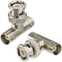 Eightwood BNC Tee Adapter 2-Pack, BNC Male to Dual Female Connector 3 Way Video Splitter for CCTV Security Cameras