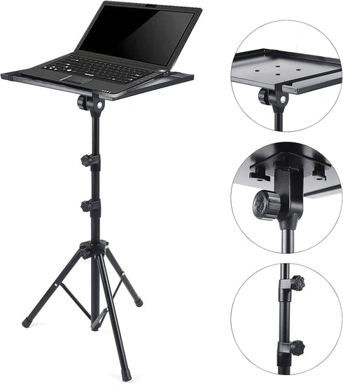 GXFCHYL Laptop Projector Stand Portable Podium Tripod Mount Projector Tripod Stand Portable Laptop Tripod Stand