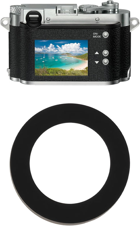 ECSiNG 2Pcs M2 M3 M4 M5 17mm Camera Eyepiece Guard Rubber Compatible with Leica Lens Viewfinder