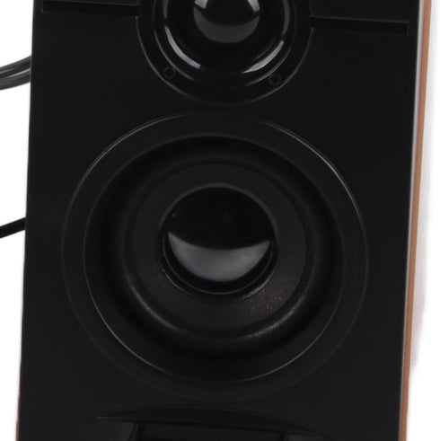 Zopsc Computer Speakers, 2pcs HiFi Deep Bass PC Stereo Speakers with Adjustable Volume for Desktop, Laptop