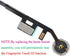 TPheal Gold Home Button Replacement for iPad 10.2" (2019-2021), Incl Flex Cable Connector.