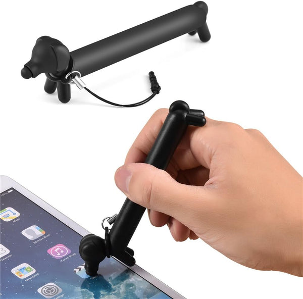 Universal Dog-Type Stylus Pen, Replacement Capacitive Touch Screen Pencil for Phone/Tablet Drawing & Writing (Dachshund