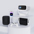 FXiaoy 4K 1080P Portable WiFi Bluetooth Projector, Support Smart Mini Projector with Rotatable Stand, FHD Home Cinema
