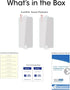 amFilm Tempered Glass Screen Protector for iPhone 8 Plus, 7 Plus, 6S Plus, 6 Plus - 2 Pack