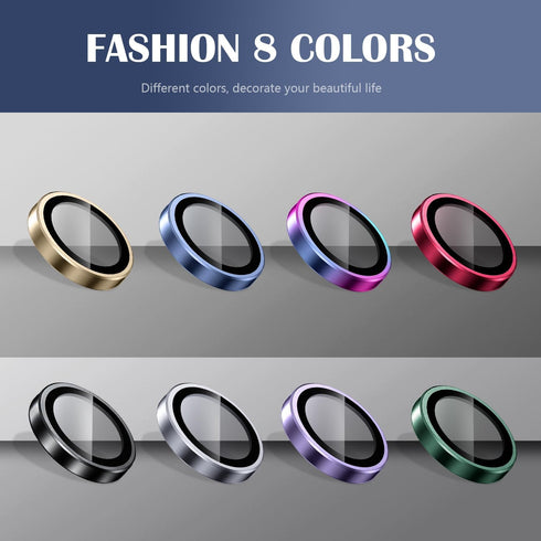 6.5" Camera Lens Protector for iphone Air, Individual Lens Protectors, Scratch-Resistant Ultra-Thin Tempered Glass