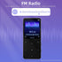 Tengsen Mp3 5.3, Mp3 128GB, (Black,64GB) Player with Bluetooth Portable Digital Music Player with Speaker, FM Radio