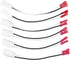 NewYall 6Pcs Dash Tweeter Door Speaker Wire Harness Adapter for Wrangler, Compass, Patriot, Charger, Challenger