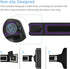 JEMACHE Gym Run Workout Armband for Galaxy Note 10+, 9, 8, Water Resistant Case with Key Holder, Purple