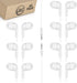 Earbuds 30 Pack | Bulk Basic Earbuds, Pearl White in-Ear Earbuds, Disposable Earphones, Affordable Headphones, 3.5 MM