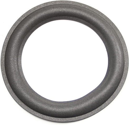 Fielect 2Pcs 6.5inch Foam Speaker Edge Replacement Kit for Subwoofer Surround Rings, Black