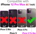 Asuwish Phone Case for iPhone 12 Pro Max Wallet Cover with Screen Protector and Zipper Card Holder Slot Stand Leather Cell Flip iPhone12promax 5G i 12s Plus iPhone12 12pro Promax Women Men Rose Gold