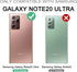 WeLoveCase Galaxy Note 20 Ultra Case, 3 in 1 Heavy Duty Protection, Shockproof TPU Bumper Cover, Rose Gold