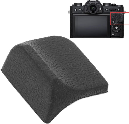 Thumb Rubber Pad for XT10 XT20 Camera, Back Cover Rubber Replacement Unit Repair Part