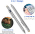 2-in-1 Active Stylus Digital Pen with 1.5mm Ultra Fine Tip for iPad, iPhone, Samsung Tablets, Good for Drawing and