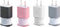 365Home 4-Pack 2 In 1 Silicone Charger Protector with Cord Wrap, Compatible with 18W/20W Charger