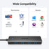 UGREEN USB 3.0 Hub, 4 Ports Ultra-Slim USB A Splitter for Mouse, Keyboard, Flash Drive, Compatible with Laptop, Desktop
